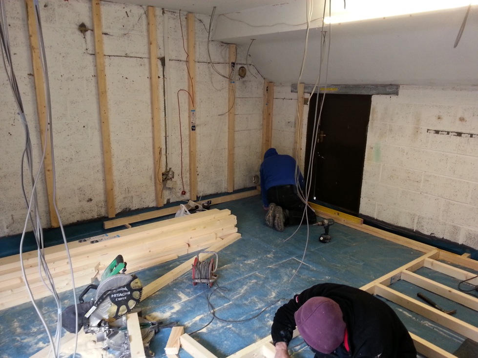 Double Garage Conversion in Fishermead