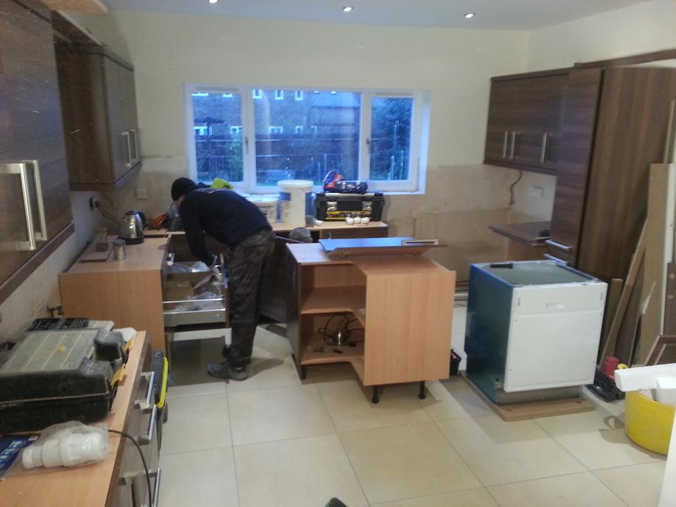 Big kitchen & utility room renovation in Furzton