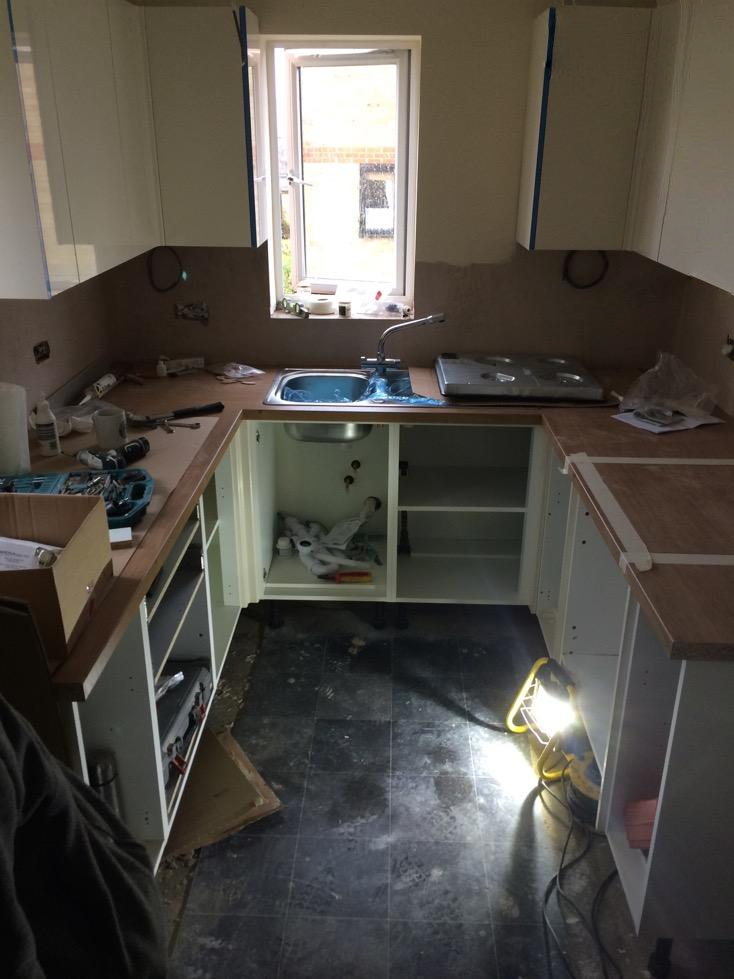 Small kitchen renovation in Walnut Tree