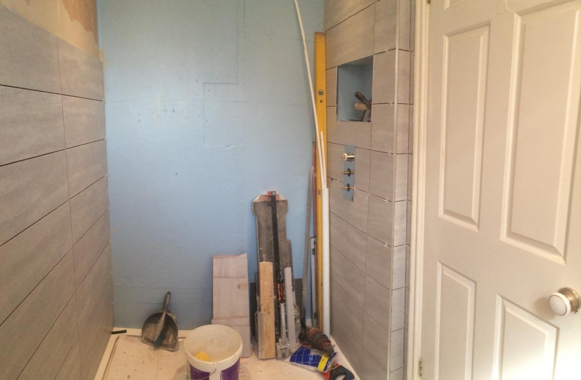 En-suite renovation in Northampton
