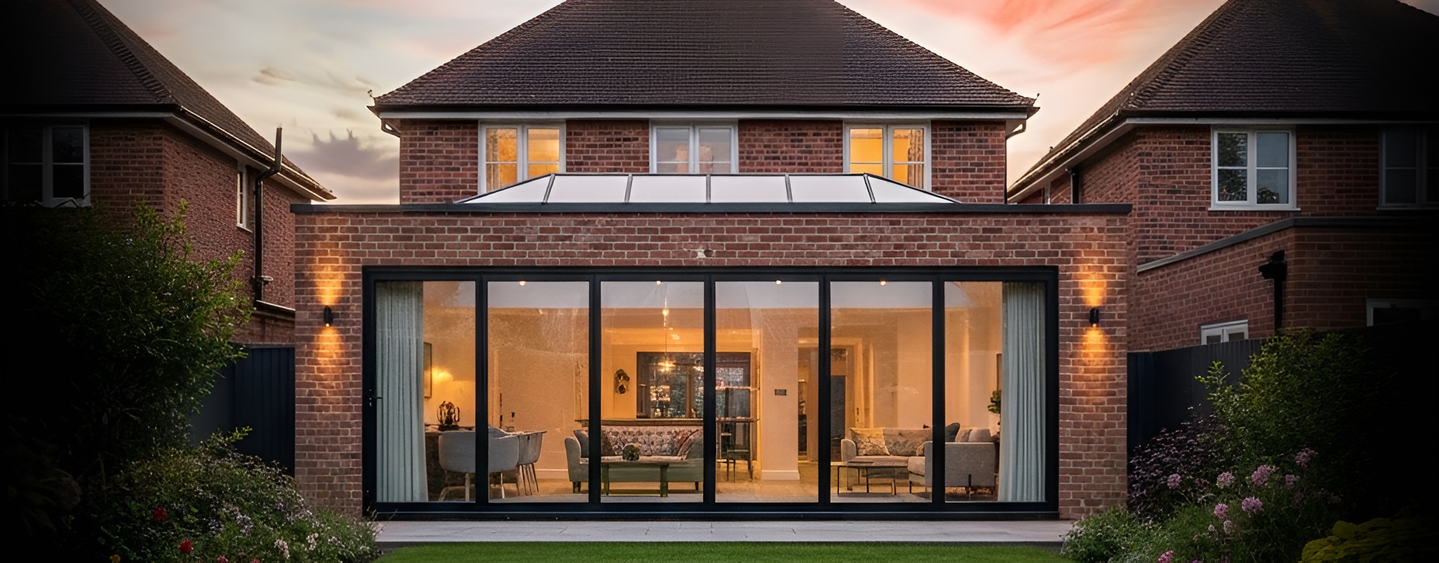 Spectra timber frame home extension built by Crownhill Building Services in Milton Keynes